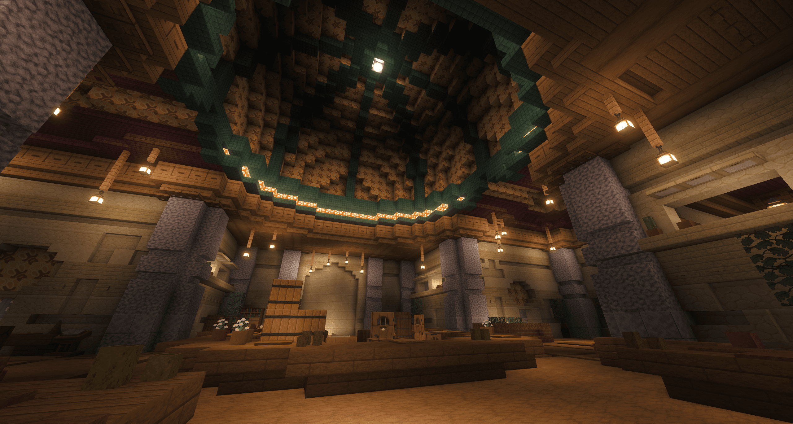 Glorious view of the SupremeCraft capital 3